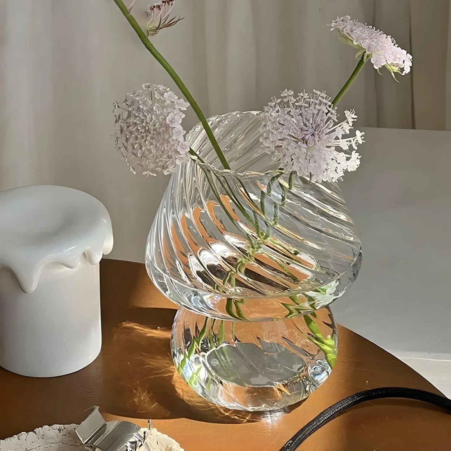 Vaso di funghi Danish Pastel