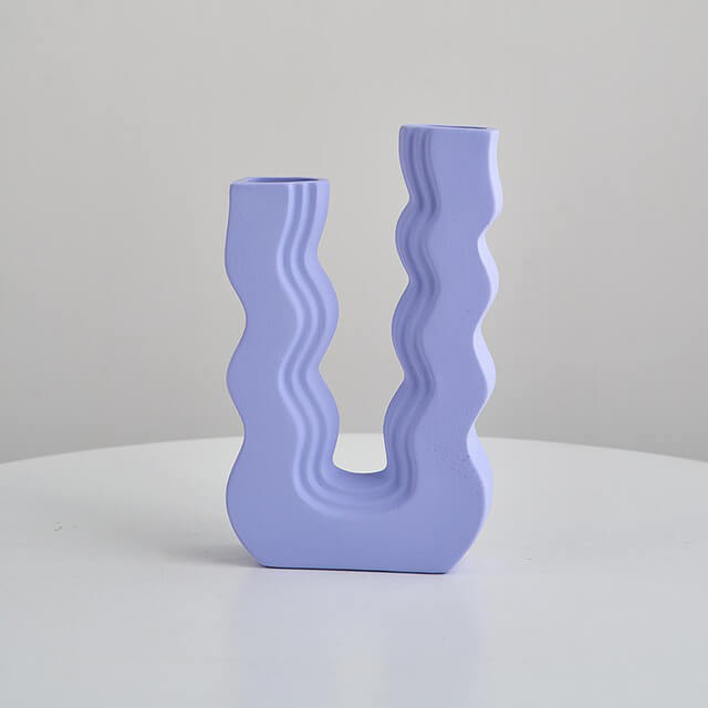 Vase Céramique Danish Pastel - Violet - 5