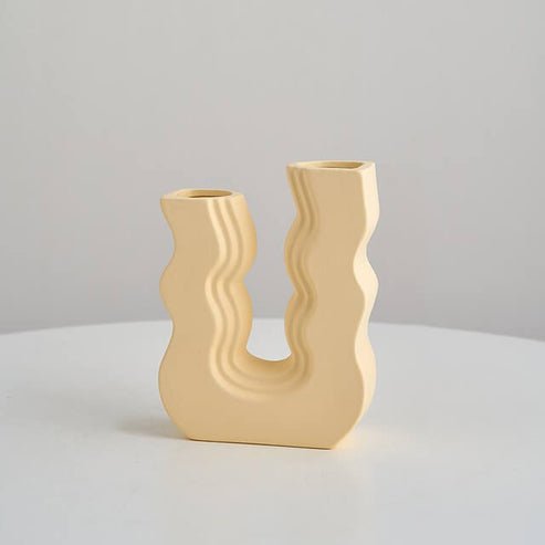 Vase Céramique Danish Pastel - Beige - 2